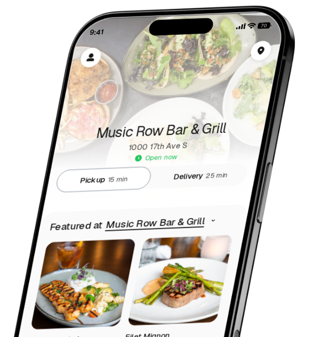 Music Row Bar & Grill app preview